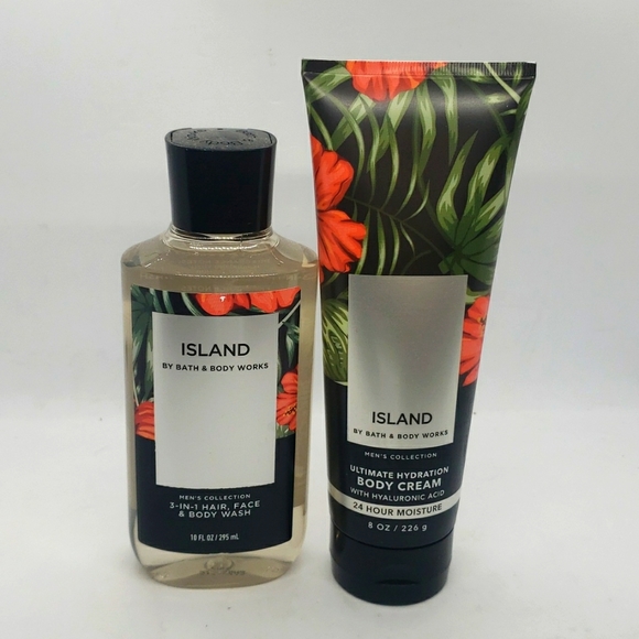 Bath & Body Works Other - NWT Bath and Body Works New Men's 3-in-1 Island 2 Piece Set Gel & Cream
